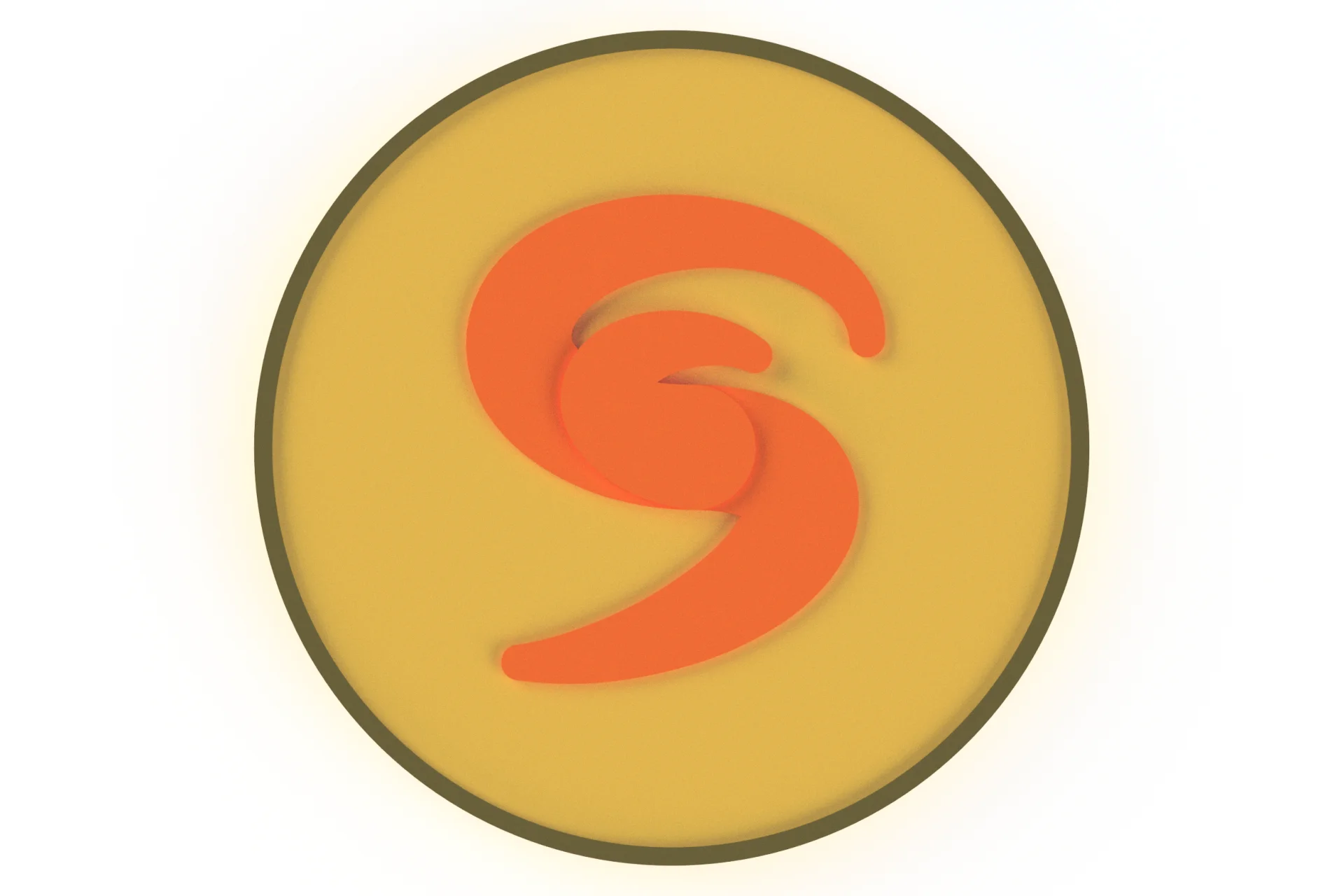 Colour standard base with logo